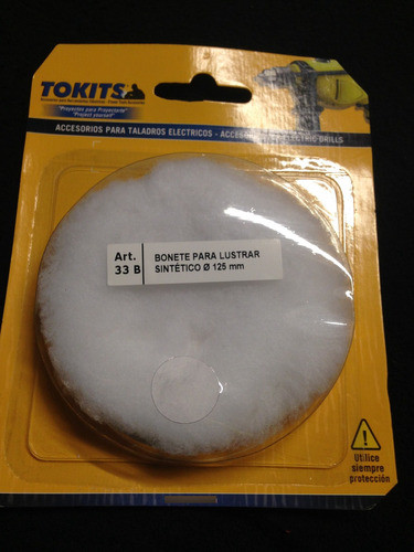 Pad Pulido Lustrar Recambio P/ Plato Toyoki 125mm 1