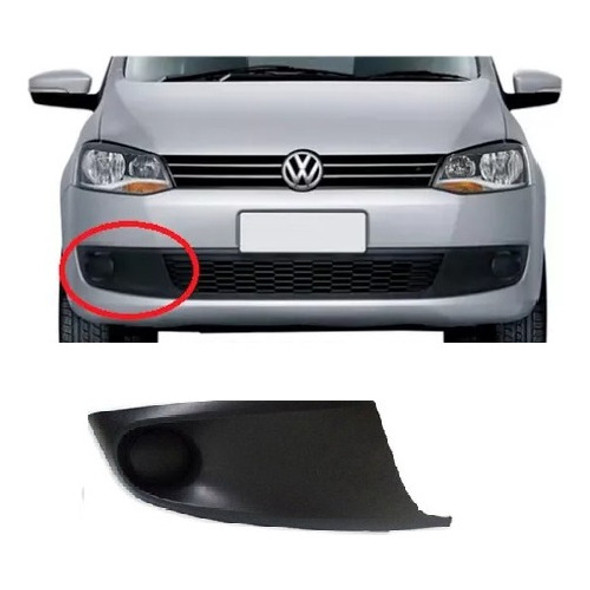 Parrilla Grilla Lateral Paragolpe V W Fox 2010 Ciega 0