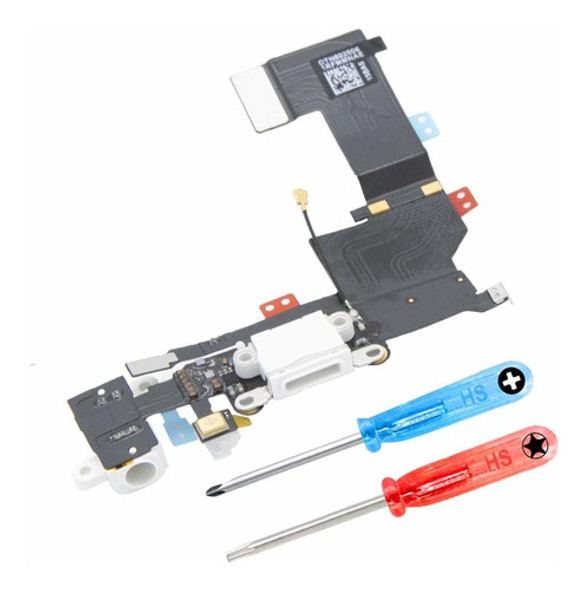 Puerto De Carga Para iPhone SE 4.0 Pulgadas White Silver Inc 0