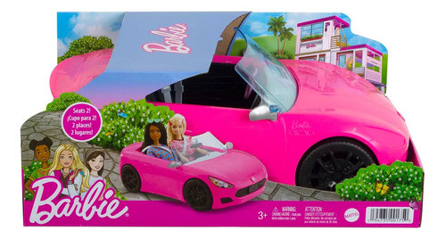 Barbie Veículo Para Boneca Carro Conversível - Mattel Hbt92 1
