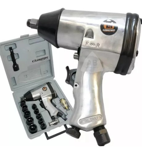 Kit Llave Impacto Neumatica 17p Lusqtoff Lx-001 0