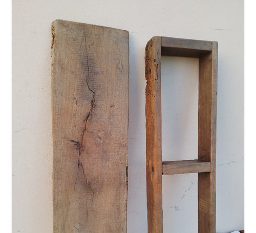 Antiguo Molde Para Hacer, Cortar, Ladrillos,  En Algarrobo 0
