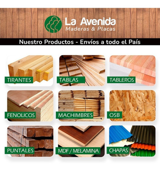 Tabla Madera Pino Elliotis 1 X 8 X 3.05 Cenefa 1