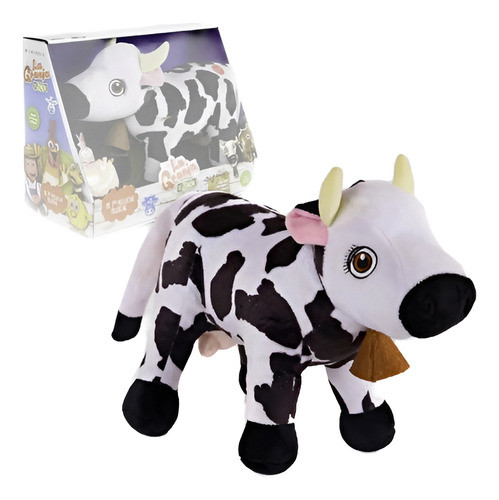 Peluche Vaca Lola La Granja Zenón 35 Cm 0