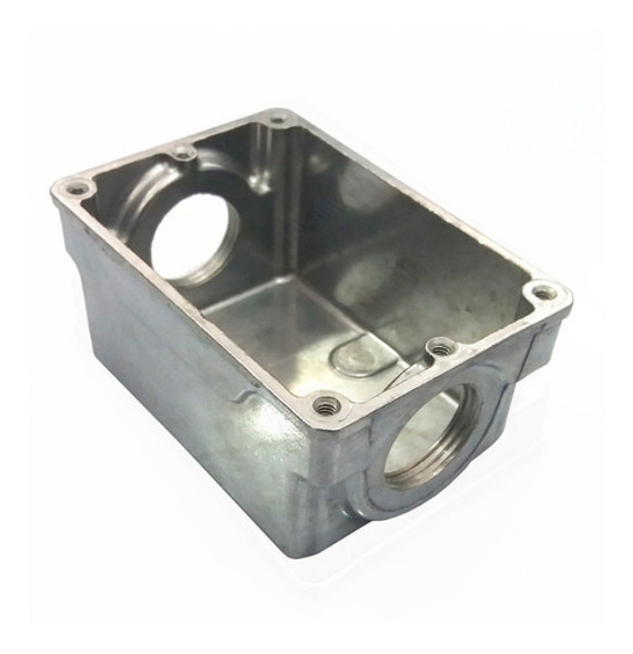 Caixa Para Piso Aluminio 4x2 3/4  Baixa 56120/12 0