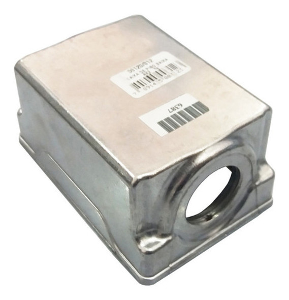 Caixa Para Piso Aluminio 4x2 3/4  Baixa 56120/12 1