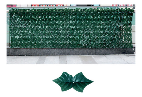 Muro Inglês Jardim Vertical 2x1 Metros Hera Artificial 1 Muro Inglês Jardim Vertical 2x1 Metros Hera Artificial 1