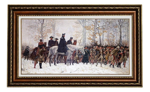 ~? Eliteart-the March To Valley Forge George Washington And 0