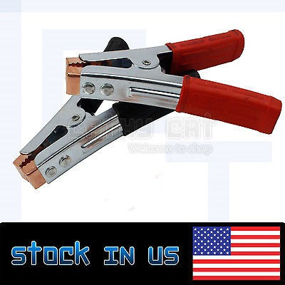 Par De Batería Terminal Resorte Clips Pinzas Eléctricas De A 1