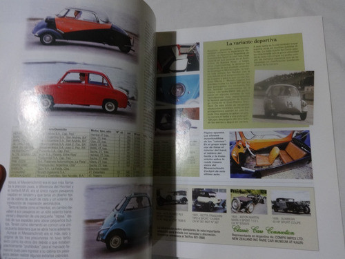 Antiguo Revista Isard Messerschmitt Isetta No Folleto Auto 1