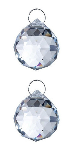 Esfera Cristal Facetada 2 Cm. Por 30 Unidades 1