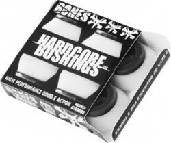 Bones Hardcore Bushings Hard 2 Negro / Blanco 0