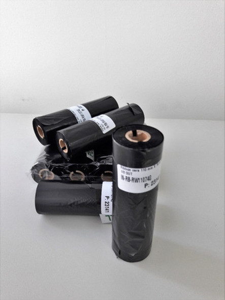 Pack X 4 Ribbon Cera Premium 110 Mm X 74 M Zebra Gk/gc, Tsc 1