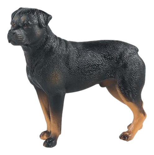 Bbb Estátuas De Estatuetas De Modelo De Cachorro Rottweiler 0