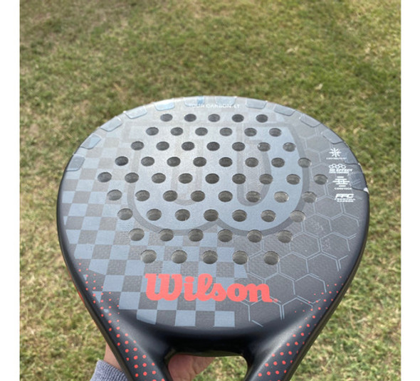 Paleta De Padel Wilson Carbono Y Foam 1