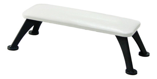 Descanso De Braço Para Unhas, Branco Com Perna Preta 0