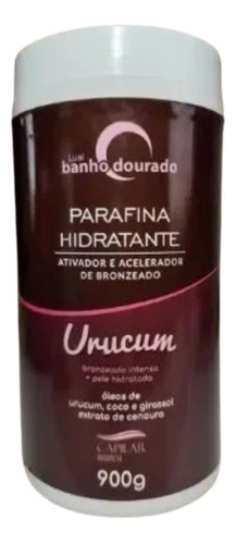 Parafina Hidratante Urucum Capilar Essência Show Bronze 900g 0