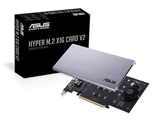 Asus Hyper M.2 X16 Pcie 3.0 X4 Expansion Card V2 Supports 4 0
