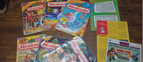 Revistas Club Nintendo Lote 9 Revistas 0
