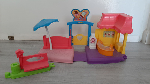Heladería Set Fisher Price Little People Bhg09 Ice Cream 1