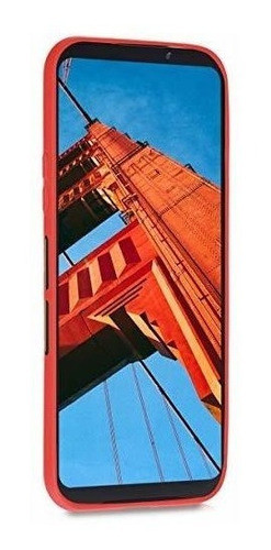 Funda  Slim Rojo Mate Para Xiaomi Black Shark 2 1
