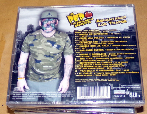 El Pepo Aguantando Los Trapos Cd Nuevo Kktus 1