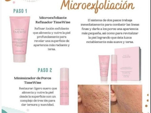 Set Microexfoliancion Mary Kay. Refina Y Minimiza Poros. 1