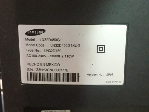 Placa Inverter Samsung Ln32d450g1 1