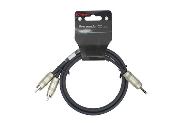 Kirlin Cable Y 364pr 03 3 Feet 3.5mm Stereo Plug To 1