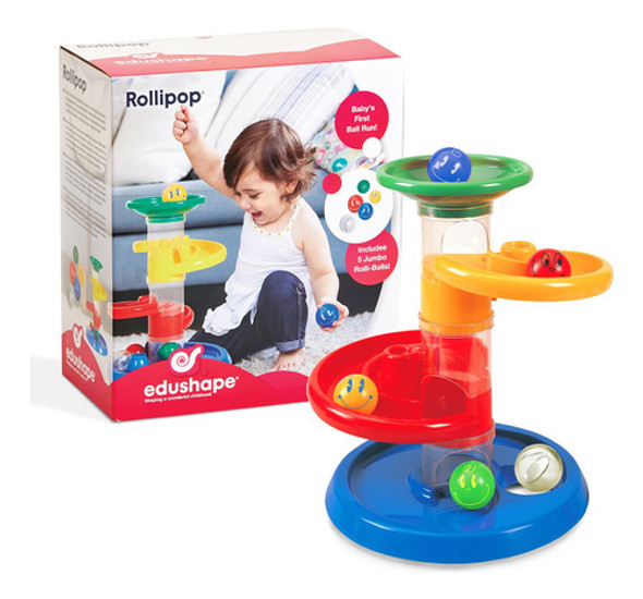 Edushape Rollipop Starter Ball Drop Set 0 Edushape Rollipop Starter Ball Drop Set 0