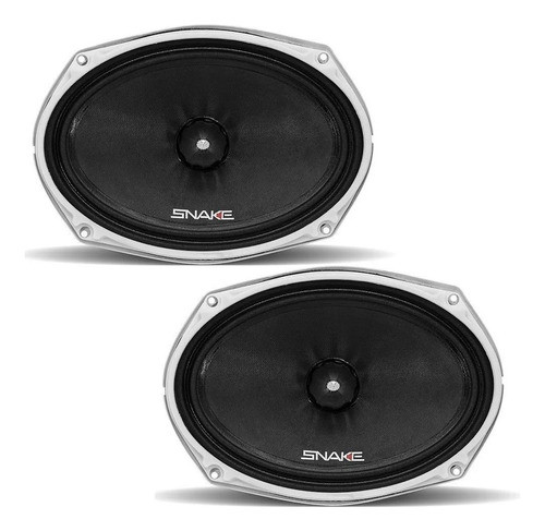 Alto Falante Woofer Snake 6x9 Esv 220w Rms + Modulo Taramps 1