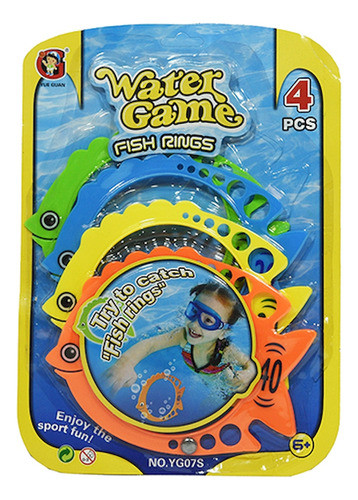 Juego De Buceo Peces X 4 0