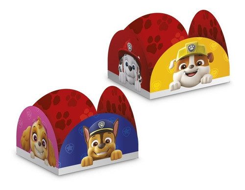 Porta Forminha Doce Patrulha Canina - Embalagem Promocional 0