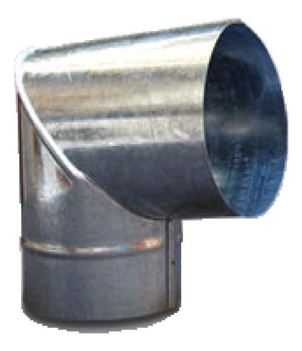Codo Soldado A 90° Zincado 3 Pulgadas. Gk 0