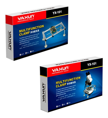 Soporte Sujeta Placa Celulares Yaxun Yx101 Pcb Smd Aluminio 1