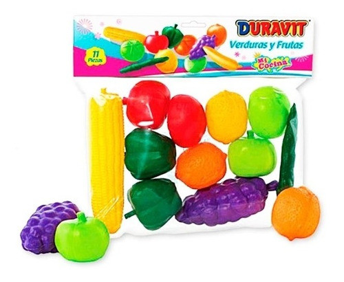 Set De Frutas Y Verduras En Bolsa 0