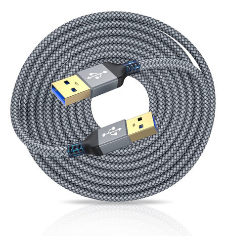 Akoada Paquete De 2 Cables Usb A Usb 3.0 (1.5 Pies + 1.5 Pie 0