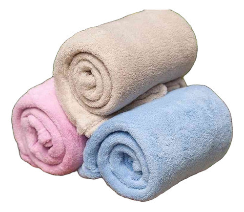 Manta Bebe Infantil Anti Alérgico Microfibra Menino Menina 0