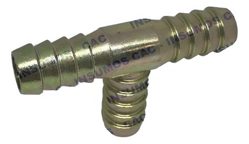 Racord Triple P/manguera 19mm Acero Zinc 019-06 0