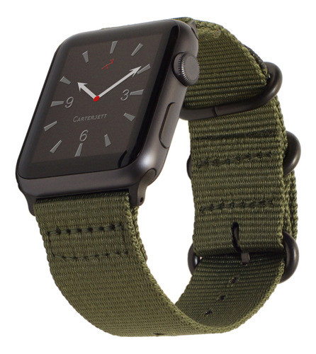 Malla Nylon Para Apple Watch (42/44mm) Carterjett [74783vhr] 0