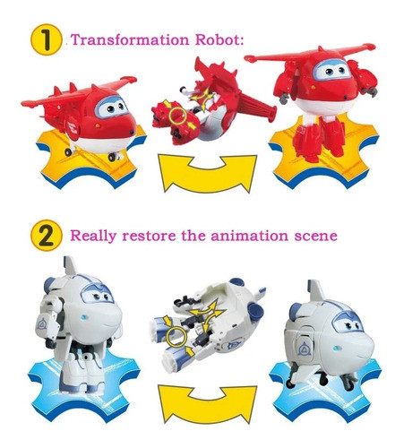 Super Wings Set X 5 Figuras 1