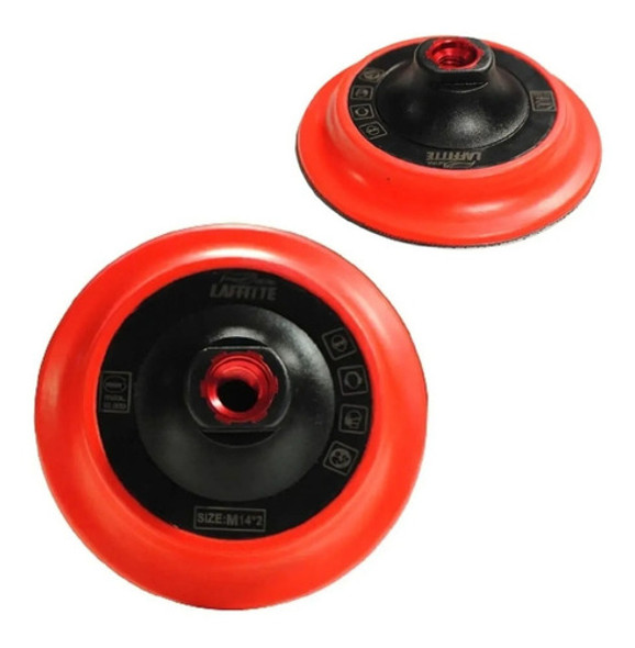 Backing Plate 5 Pulgadas M14 Abrojo Para Pulidora Rotativa 0 Backing Plate 5 Pulgadas M14 Abrojo Para Pulidora Rotativa 0