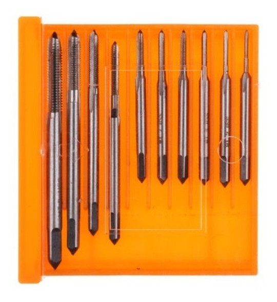 10 X Hss Métricas Derecha Rosca Grifo Forma Cónica Brocas Es 0