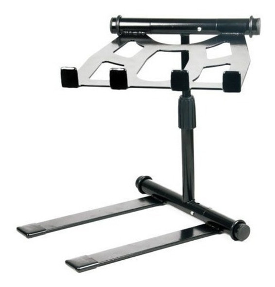 Pyle Portable Folding Laptop Stand Standing Table With Ad 0