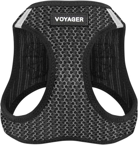 Pretal Arnes Transpirable P/gatos Y Perros Talle L - Gris 0