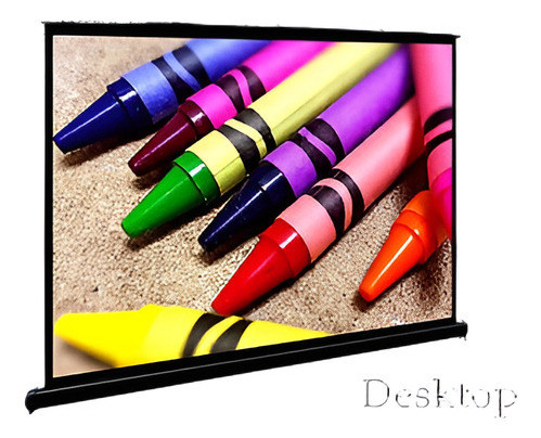 50'' Pulgadas 4:3 Hd Proyector Pantalla Escritorio Película 1