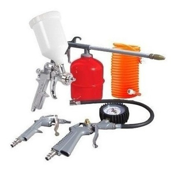 Kit 5 Piezas Para Compresor Aa-5000k Lusqtoff 0