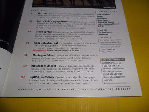 National Geographic 2001 Vol  200 Nº 1 1