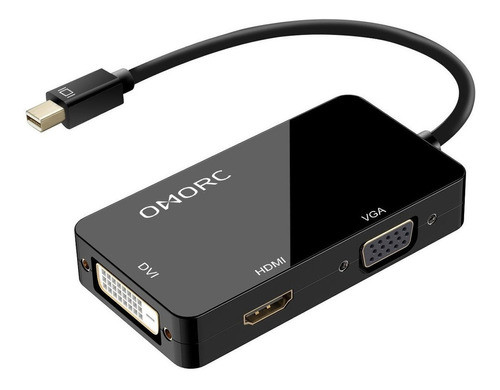 Omorc 3-en-1 Mini Displayport (thunderbolt) A Dvi Vga Hdm 0