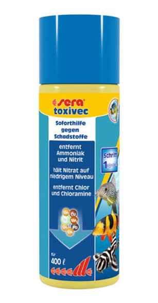 Toxivec 100ml Elimina Amoniaco Acondicionador Acuario Pecera 0